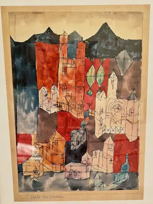 Paul Klee - Stadt der Kirchen kaufen? Bieten Sie von 20!