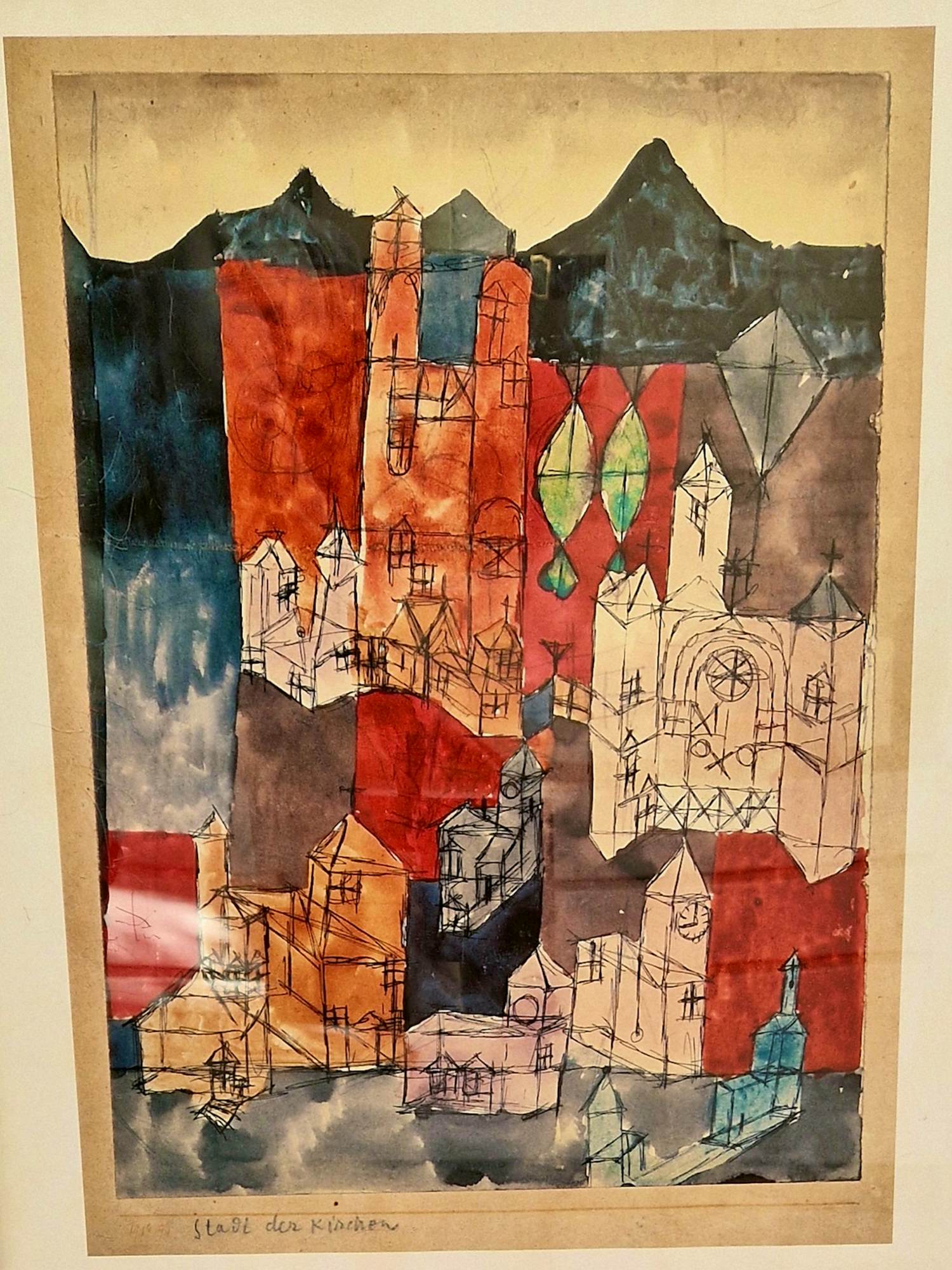 Paul Klee - Stadt der Kirchen kopen? Bied vanaf 20!