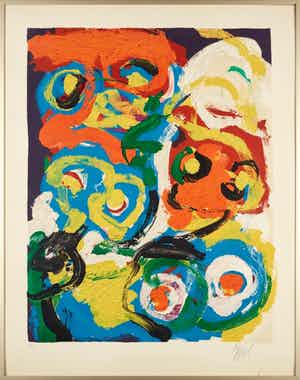 Karel Appel - gesigneerde litho verkocht voor € 995!