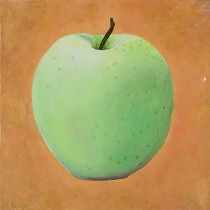 Mylene Vrolijk - Acryl op doek, Groene appel kopen? Bied vanaf 20!