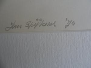 Jan Spijkers - Litho. Titel, "Close to the edge". kopen? Bied vanaf 25!