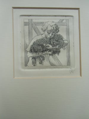 Engelien Reitsma-Valenca - TWEE KOPERGRAVURES kopen? Bied vanaf 40!