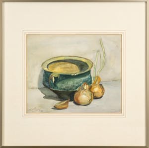 Teun Plomp - Stilleven met uien kopen? Bied vanaf 20!