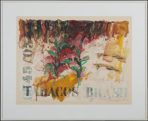 Richard Smeets - Zeefdruk, Tabacos - Ingelijst kopen? Bied vanaf 20!