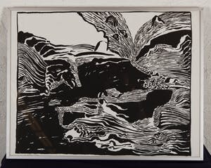 Pieter Holstein - 26/100 - linosnede op papier kopen? Bied vanaf 20!