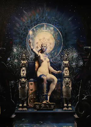 Louis Chalon - Circe (Kirke) - 1888 - mooi ingelijst kopen? Bied vanaf 50!