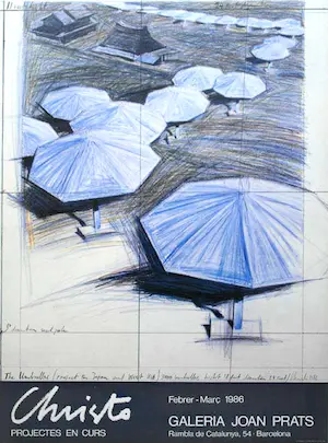 Christo - Project Japan - USA 1984 -1991 - original Stofmonster kopen? Bied vanaf 60!