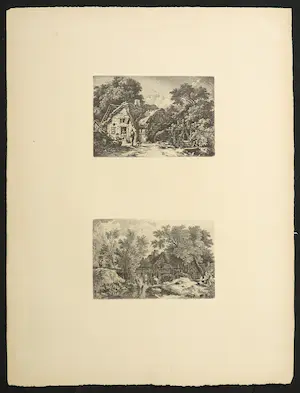 Ferdinand Kobell - Gravure, Deel van Oeuvres complètes de Ferdinand Kobell kopen? Bied vanaf 1!