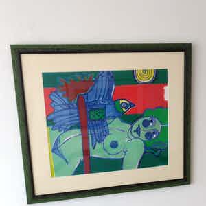 Corneille - Prachtige litho uit 1981 !!! puntgaaf verkocht voor € 250!