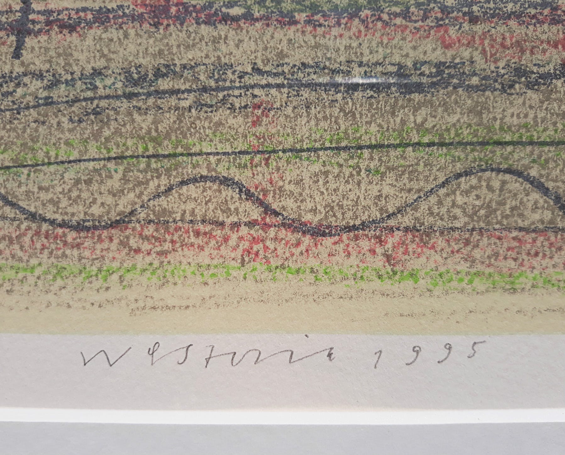 Co Westerik - Man tussen grassen, zeefdruk (mooi ingelijst) kopen? Bied vanaf 250!