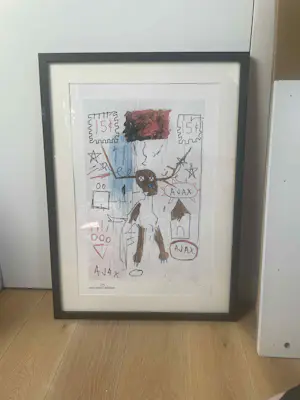 Jean-Michel Basquiat - Zeefdruk met echtheidscertificaat kopen? Bied vanaf 110!