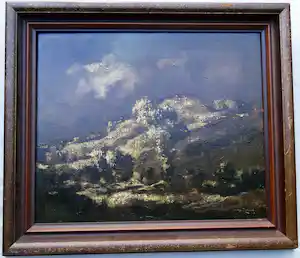 Gerard van Lerven - Heuvel (winter)landschap verkauft für € 68!