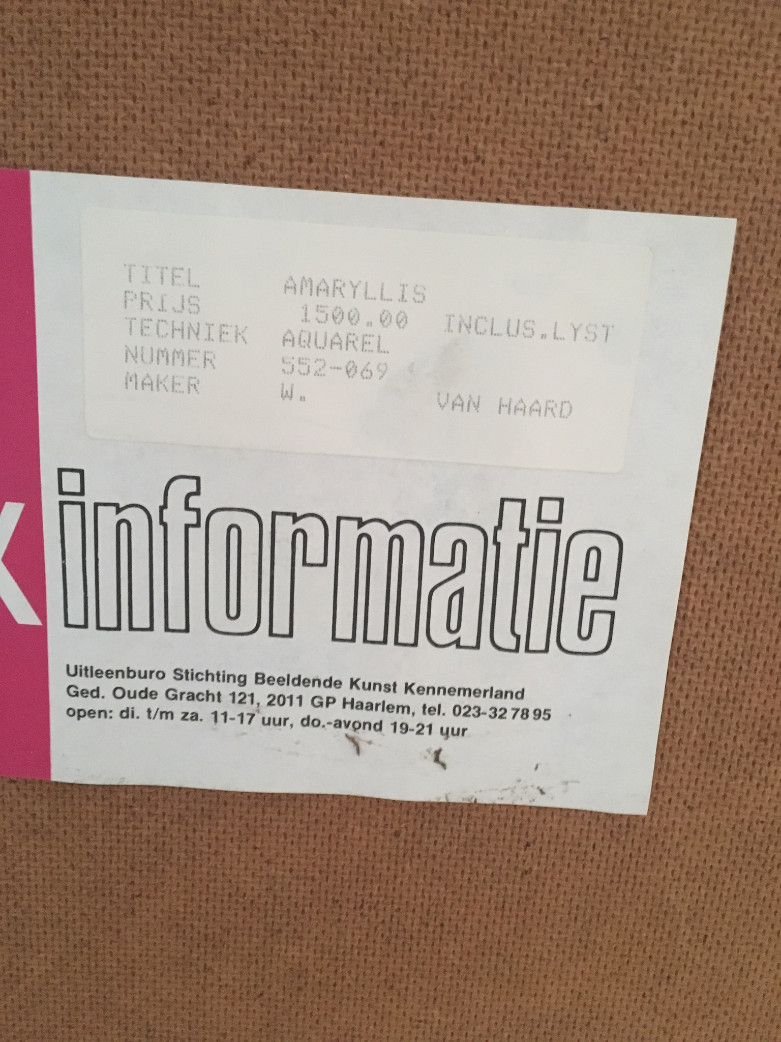 Willie van Haard - Amaryllis kopen? Bied vanaf 200!