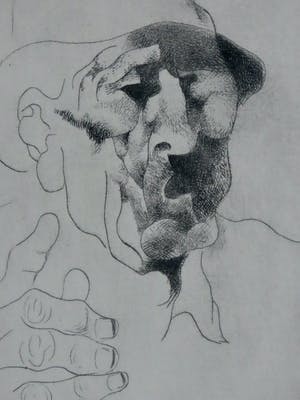 Manolo Ruiz Pipo - (1929-1998) Mannenhoofd kopen? Bied vanaf 50!