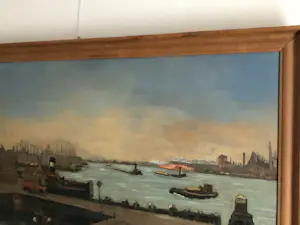 Claas Prins - Amsterdams havengezicht anno jaren '50 kopen? Bied vanaf 325!