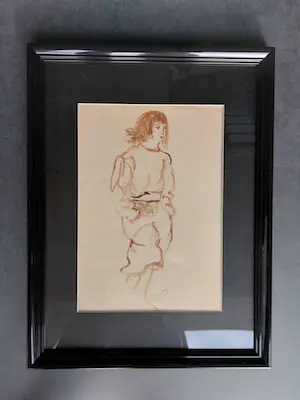Alice Frey - aquarel op papier, gesigneerd en ingelijst kopen? Bied vanaf 90!