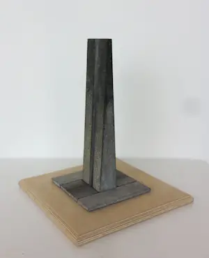 Franz Josef Vanck - Steen, Model voor een monumentale sculptuur kopen? Bied vanaf 100!