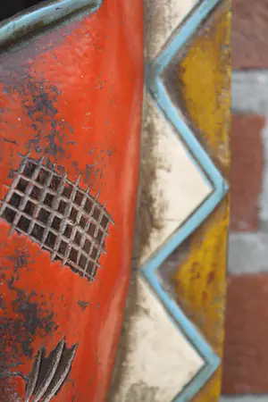 Niet of onleesbaar gesigneerd - Prachtig Afrikaans Gouro Gu Zaouli Masker (20e eeuw) kopen? Bied vanaf 1!