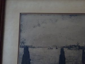 Niet of onleesbaar gesigneerd - Havenzicht Antwerpen kopen? Bied vanaf 1!