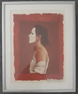 Ans Markus - Zelfportret met wit masker kopen? Bied vanaf 95!