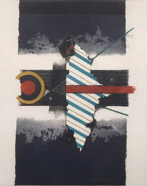 Tuvia Beeri - Ets en aquatint, Zonder titel - Ingelijst kopen? Bied vanaf 10!