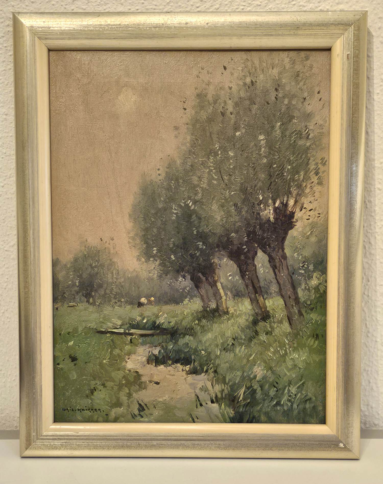 Aris Knikker - Wilgen langs Sloot verkocht voor € 150!