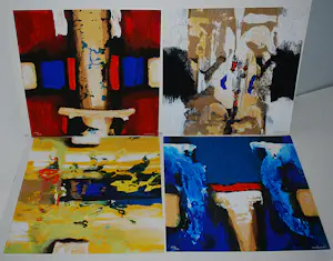 Hans Vanhorck - About Colour: luxe box met 4 zeefdrukken/2 boeken kopen? Bied vanaf 125!