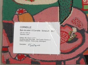 Corneille - Handgeknoopt tapijt van wol, Bain de soleil kopen? Bied vanaf 700!