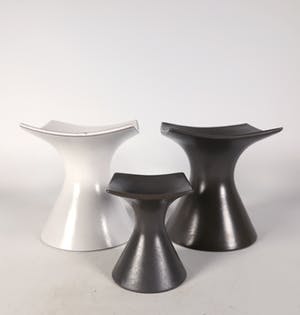 Zweitse Landsheer - Aardewerk, Drie boeketvaasjes Cor Unum kopen? Bied vanaf 1!