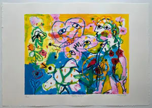 AcheterHans Truijen - handgesigneerde zeefdruk | 'Happy day' | 1993? Enchérissez de 200!