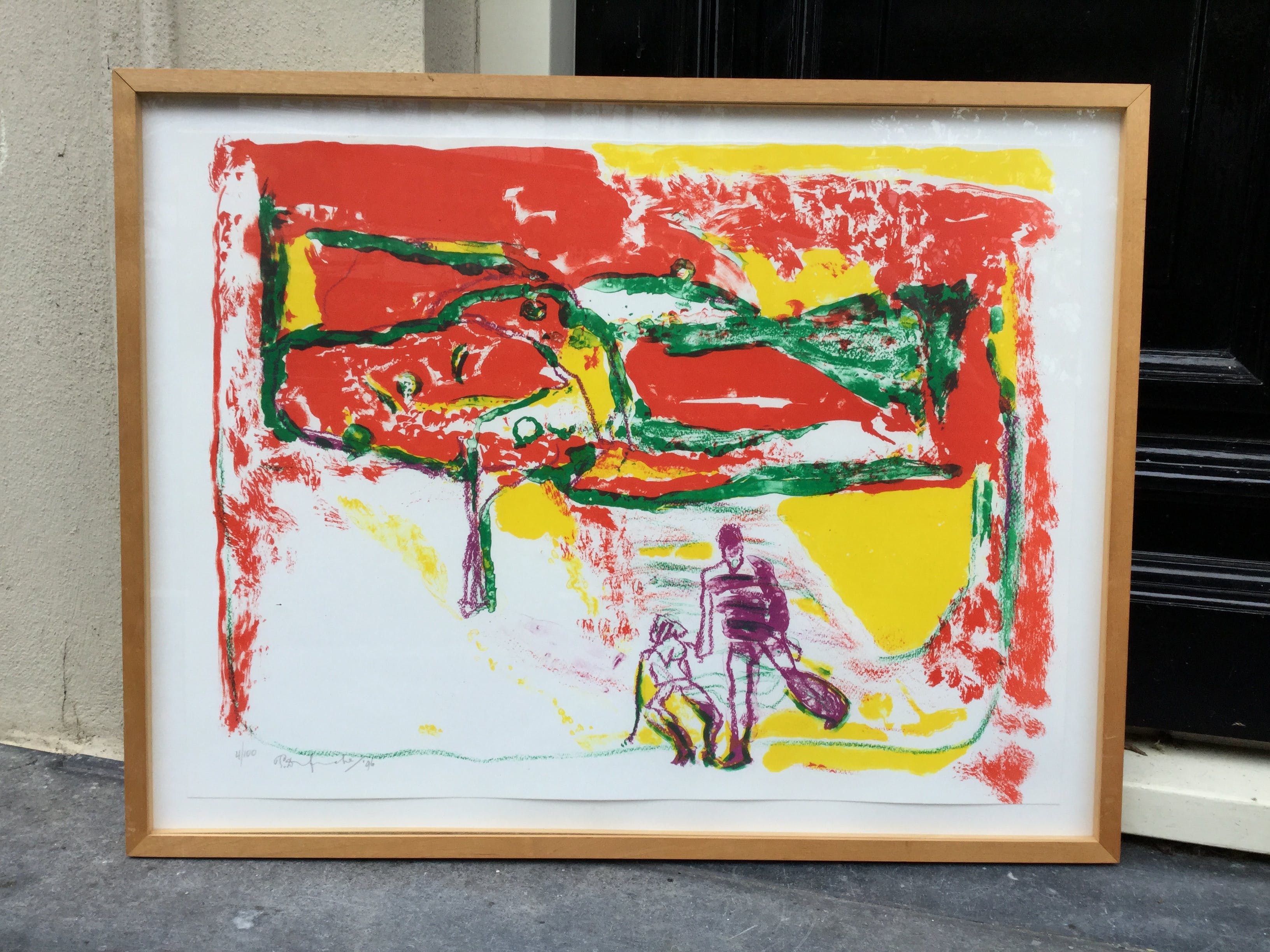 Pieter Defesche - C2615-1- onder de appelboom  kopen? Bied vanaf 60!