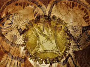 Kees Okx - Unica exemplaar (nr.3 van totaal 5) handgekleurde Litho - "entre sienne et ocre" kopen? Bied vanaf 28!