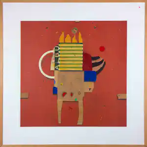 Cole Morgan - Zeefdruk, Compass South - Ingelijst verkauft für € 250!