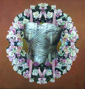 Jan Bollaert - Acryl op doek, Obscure object of desire (Groot) verkocht voor € 350!