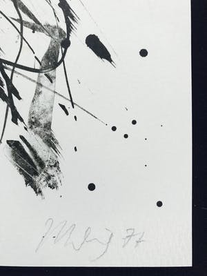 Max Uhlig - gesigneerde litho - 1977 kopen? Bied vanaf 85!