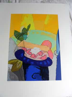 Henk van Vessem - Zeefdruk, Titel, Greece Suite I verkocht voor € 40!