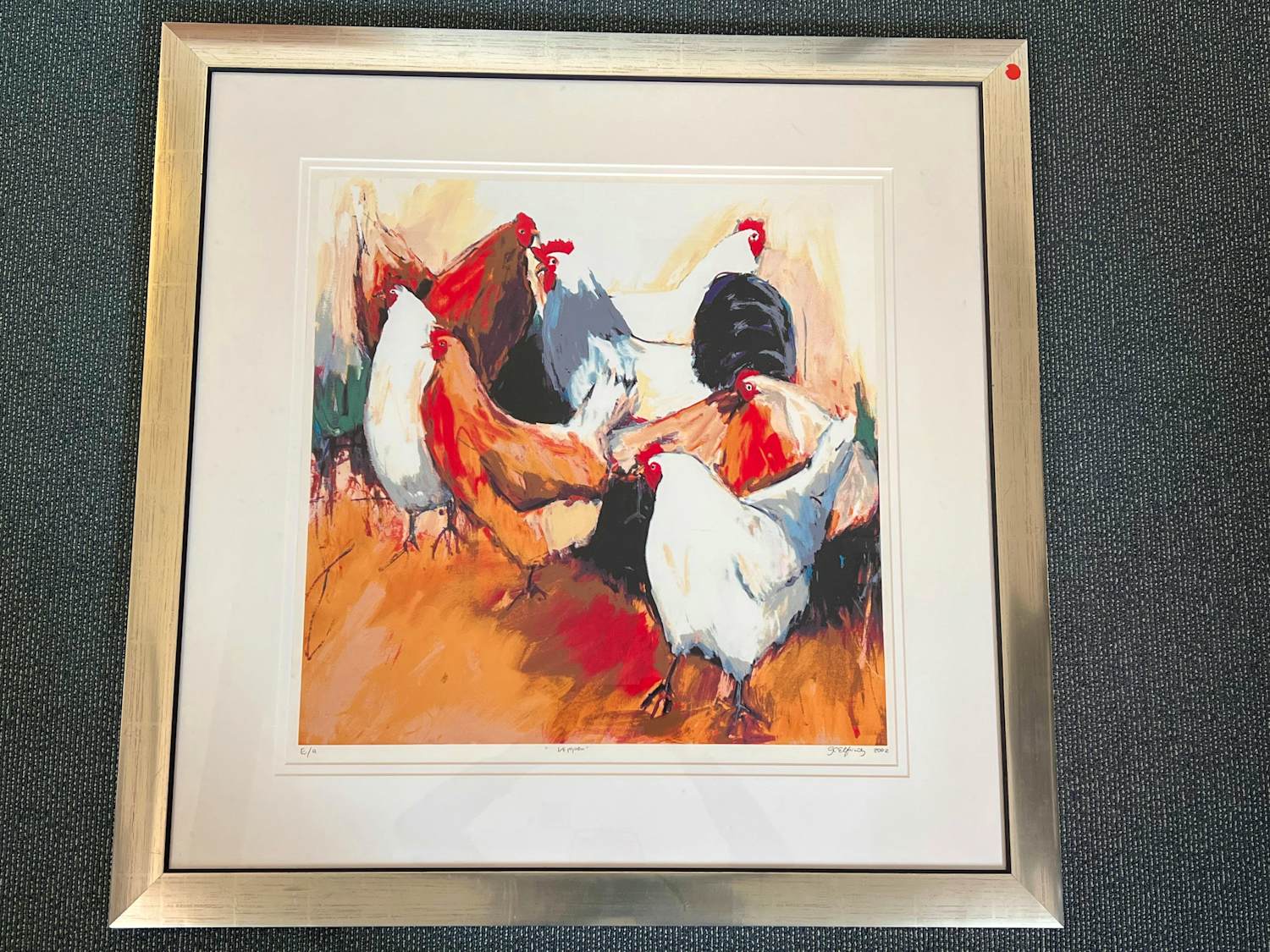 Gerda Elfring - Kippen verkocht voor € 50!