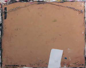 Helen Nieuwendijk - Wandobject van beschilderd papier, Vertering kopen? Bied vanaf 60!