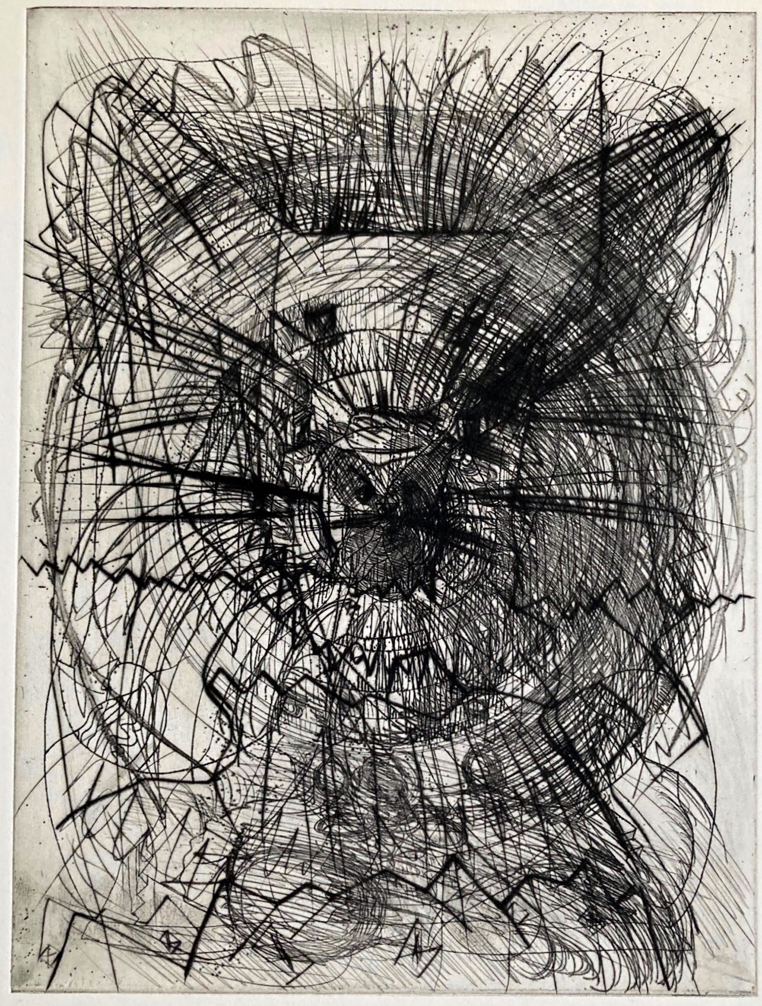 Dieter Roth - Komposition I 1977-1991 - Signierte Original Radierung - sehr gut verkocht voor € 111!