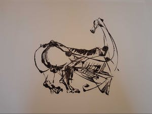 Arthur Spronken - Ets van Paard 188/200 kopen? Bied vanaf 70!