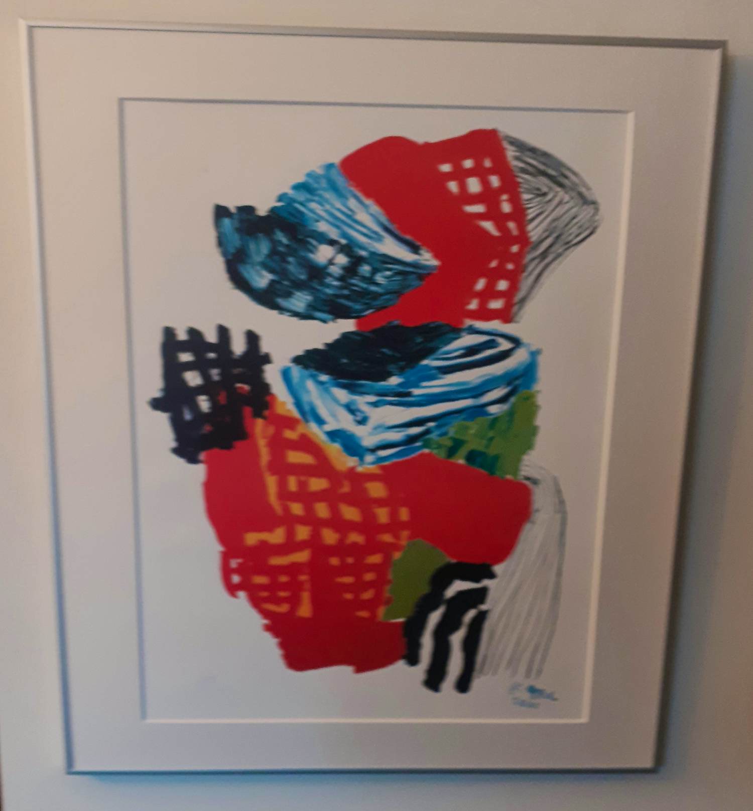 AcheterKarel Appel - 'Thought's Boomerang (met lijst)? Enchérissez de 180!