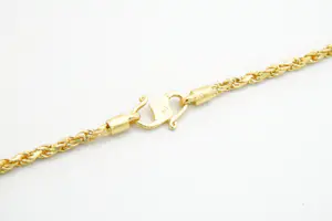 41 - Zo goed als nieuw - hoog gehalte -  22Krt geel-gouden Rope of Koord collier kopen? Bied vanaf 630!
