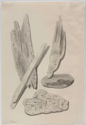 Eugène Brands - (Grote) tekening met objecten kopen? Bied vanaf 495!