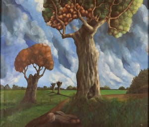 Jan van Wel - Hollandsch Landschap - Olieverf op doek - gesigneerd l.o. '74 - BKR Rotterdam kopen? Bied vanaf 10!