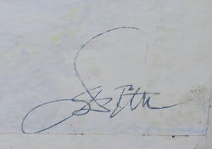 Franscz Witte - Gemengde techniek op papier, Twee voorstellingen (Groot) kopen? Bied vanaf 1!