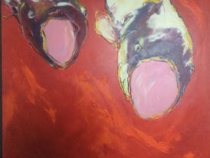 Arno Overdevest - Vissen in het rood kopen? Bied vanaf 320!