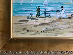 Henk Poeder - Strand gezicht kopen? Bied vanaf 139!