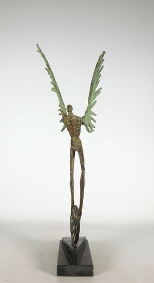 Jan Steen (II) - Brons, Engel kopen? Bied vanaf 400!