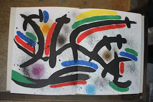 Joan Miro - Samlade litografier 1 kopen? Bied vanaf 275!