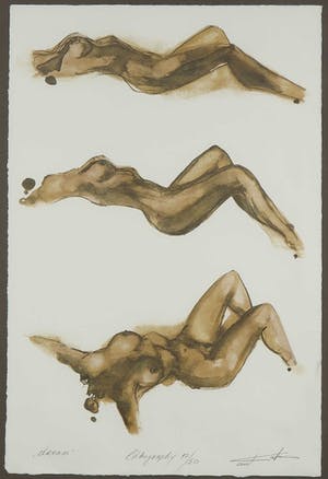 Kantcho Kanev - Litho, Dream - Ingelijst kopen? Bied vanaf 40!